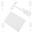 thumbnail image 3 of AURARMLET 5Set Price Sign Stand For Display Price Tag Stands Simple Structure PVC White For Restaurants, 3 of 8