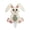 A, variant on WYanRUI Outdoor Wooden Rabbit Easter Decoration - Spring Garden & Yard Stake for Home Exterior, Front Door, Porch & Backyard Festive Decor,A - 45x30x1cm