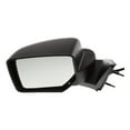 thumbnail image 5 of KarParts360 For Dodge Nitro 2007 08 09 10 2011 Door Mirror Driver Side | Power Glass | Non-Heated | Foldaway | Textured Black | Code GT9 | Replacement For CH1320277 | 55157189AI, 5 of 6