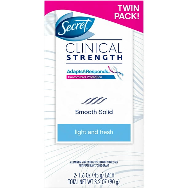 Secret Clinical Strength Smooth Solid Women's Antiperspirant