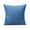 Blue, variant on Decorative Throw Pillow Covers Square Soft Cushion Cases, Solid Farmhouse Coastal Pillow Shams for Sofa Couch Bed Chair, Indoor Outdoor Patio Garden Home Decor 24x24 Inch