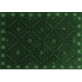 thumbnail image 1 of Ahgly Company Indoor Rectangle Southwestern Emerald Green Country Area Rugs, 2' x 5', 1 of 4