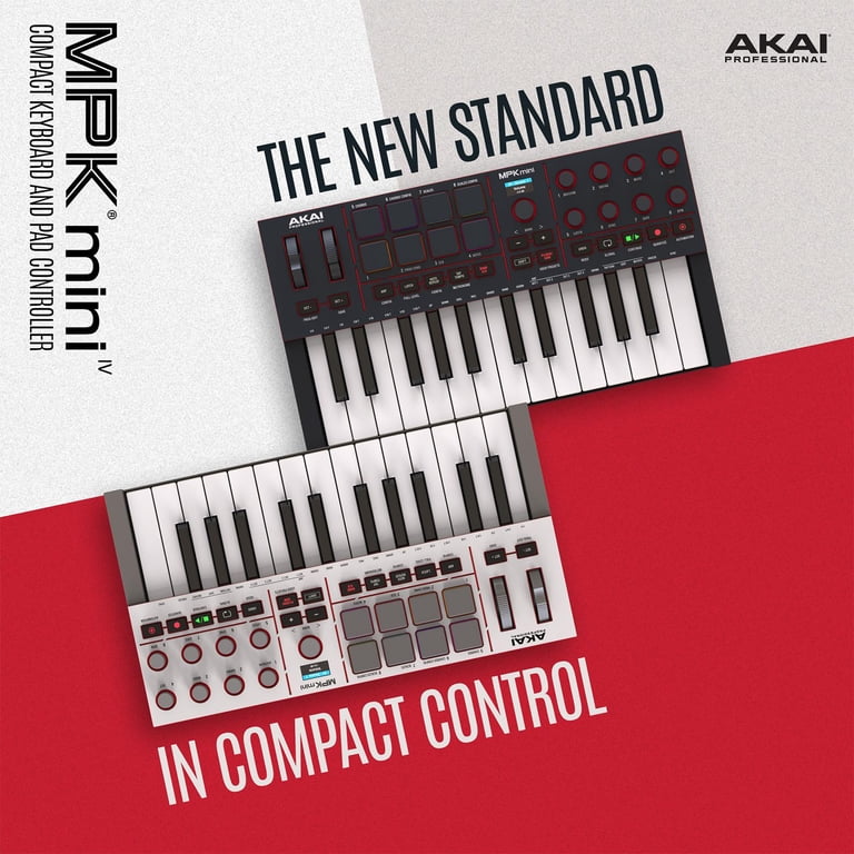 Akai Professional MPK Mini 4 25-Key MIDI Keyboard Controller