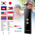 thumbnail image 3 of ziyahi Traducteur de Voix Intelligent Portable Traducteur Interactif de Discours en Temps Réel Traduction Bluetooth, 3 of 6