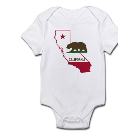 

CafePress - CALI STATE W BEAR Body Suit - Baby Light Bodysuit