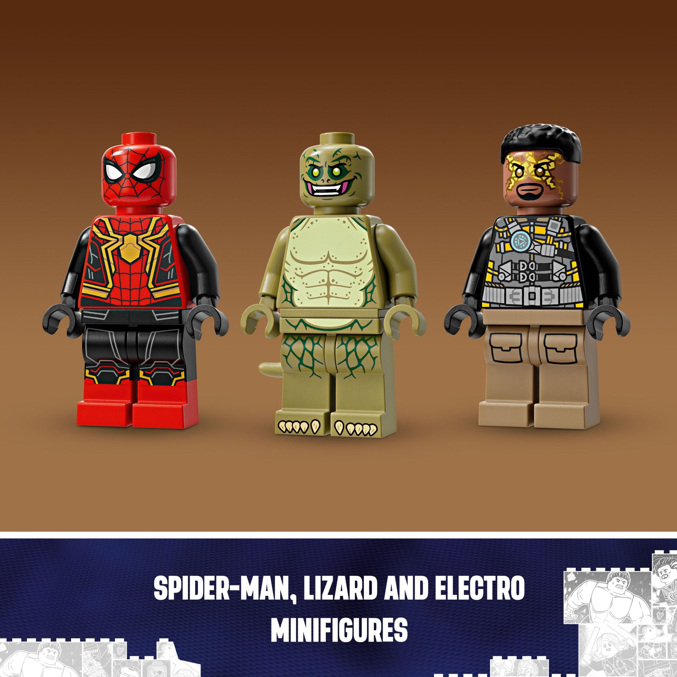 LEGO Spider-Man No Way Home - Sandman and Electro Show Up