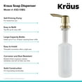 thumbnail image 2 of KRAUS Savan™ Kitchen Soap Dispenser, Brushed Gold, 2 of 5