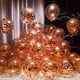 thumbnail image 2 of KIRIKOU 24 piezas juego de bolas de papel multicolor Globo de fiesta de látex de 12 pulgadas para decoración de fiesta, bodas, compromisos, novias, cumpleaños y ducha (oro rosa), 2 of 3
