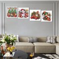 thumbnail image 3 of 4 Uds 5D DIY Kit Con Forma Especial Parcial Navidad 40x40cm, 3 of 9