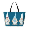 thumbnail image 2 of Disketp Nurse Doctor Gnomes Bolsa de Playa de Gran Capacidad, Bolso Impermeable y a Prueba de Arena para Mujer, Ideal para Playa, Piscina y Natación, 2 of 7