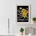 thumbnail image 3 of Cuadros Decorativos 5D girasol abeja completo taladro redondo diamante dibujo resina Rhinestone mosaico decoración Tmvgtek embutido en tela, 3 of 9