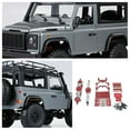 thumbnail image 3 of VONKY 16x 1/12 Front Rear Shock Absorber RC Upgrade Part Aluminum Alloy Smooth Rc Front Rear Shock Absorber For MN D90 RC Car Part Red, 3 of 6
