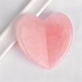 Hadred Gua Sha Facial Tools Natural Pink Crystal Jade HeartShaped