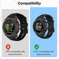 thumbnail image 5 of Strap for Garmin Instinct E 45mm, Soft Silicone Replacement Watch Band 22mm, 5 of 5