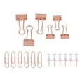 thumbnail image 4 of Push Pins, Office Clips Kit Office Supplies Beautiful Decoration  For Sketching For Office Rose Gold, 4 of 8