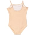 thumbnail image 4 of Girls Camisole Ballet Leotard, Adjustable Straps, Full Front Lining, Soft Cotton Dancewear for Ballet & Gymnastics, 4 of 5