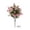 Pink, variant on Artificial Violet Plastic Flowers for Home and Garden Decor - 2Pcs - Realistic Floral Look, Lightweight Flexible Stems, All-Weather Suitable for Outdoor Use