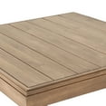 thumbnail image 5 of Kashton Acacia Wood Square Coffee Table, Brown Wash, 5 of 7