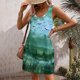 thumbnail image 3 of Vestido de Verano para las Mujeres Impresión de la Moda Bolsillo sin Mangas Cuello en V, Vestido Casual para la Playa Y Diario, 3 of 5