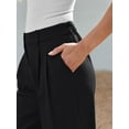 thumbnail image 3 of SUNBS Wide Leg Pants Women Dress Work Business Casual Palazzo Pants Slacks with Pockets, 3 of 10