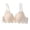 Beige, variant on COMVALUE Push Up Bras Women Add 2 Cups Sexy Lace Cleavage Extra Padded Plunge Bra Underwire (Black, 85B)