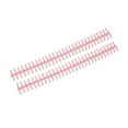 thumbnail image 4 of Binding Spine, 10 Pcs 30 Hole Binding Comb Cuttable PP Plastic  For Office Rouge Pink, 4 of 8