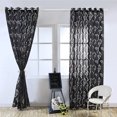 thumbnail image 2 of DYstyle Printed Voile Sheer Grommet Single Curtain Panel, 2 of 3