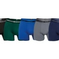 thumbnail image 3 of JBS Pantalones cortos para Hombre, Paquete de 6 - transpirables, Viscosa de Bambú, Elástica Negro/Verde/Azul/Gris 3XL (XXX-Large), 3 of 3