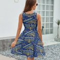 thumbnail image 6 of Hanukkah Menorah Seamless Pattern Sundress Sleeveless Dress Summer Women Clothes Dress for Women Dresses, 6 of 7