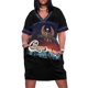 thumbnail image 1 of Tour con chicago tierra viento inewstv vestido suelto con bolsillos ropa vestido de dama de honor mujer vestido de verano diario, 1 of 7