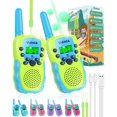 thumbnail image 1 of Walkie Talkies Vvinca recargable para niños de 5 a 7 años con linterna, 1 of 9