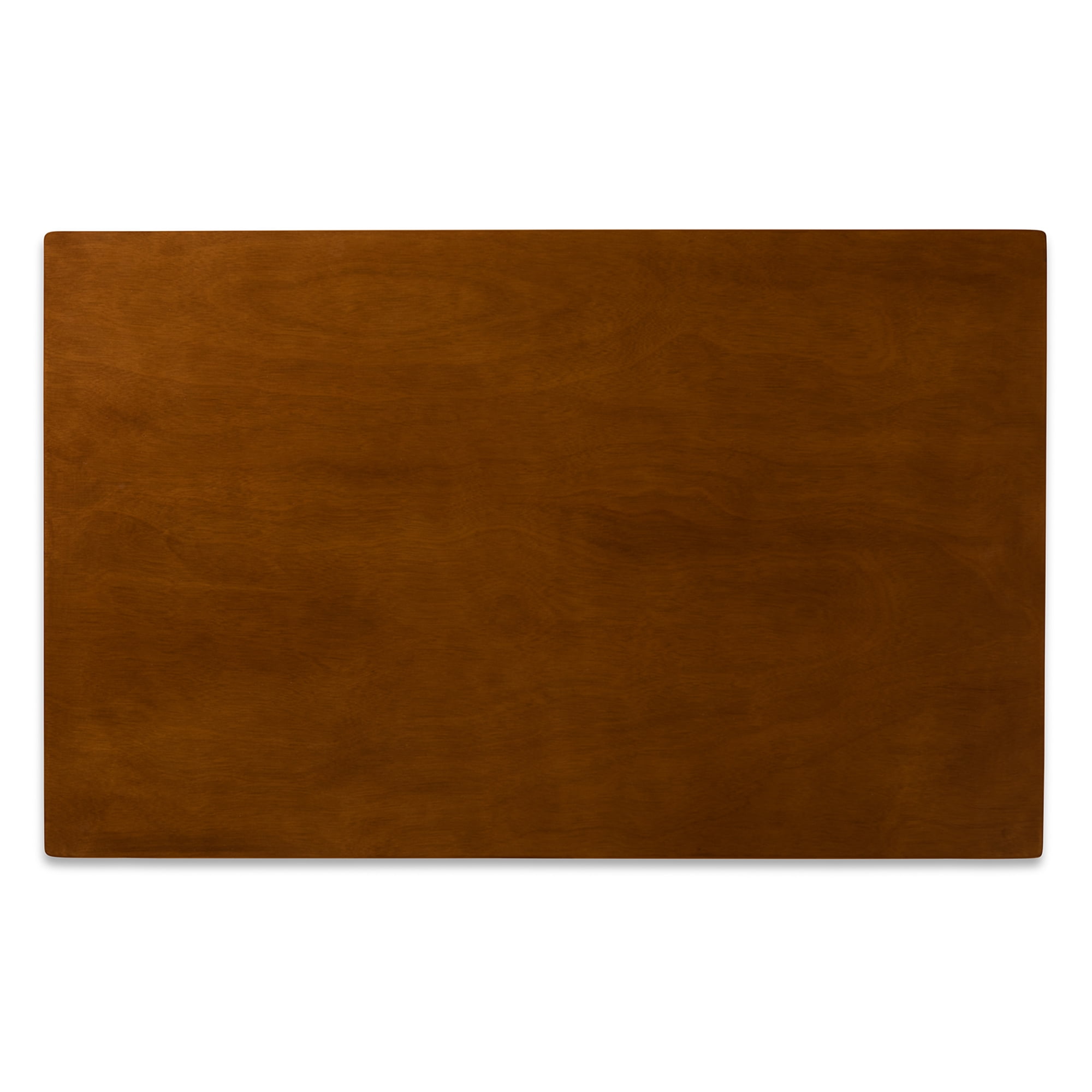 Baxton Studio Euclid Mid-Century Modern Sand Fabric Upholstered and Walnut Brown Finished Wood 5-Piece Dining Set