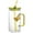 Yellow, variant on PATLOLLAV Water Bottle Square Glass Tumbler with Handle, Double-Wall Straw Cup, Stylish Two-Way Drinking, Elegant Glassware for Home & Office