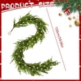 thumbnail image 3 of Fall Decorations Pre Lit Real Prelit Christmas Garland Winter Greenery Garland For Christmas Holiday Seasonal Outdoor/Indoor Home Decor, 3 of 9