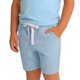 thumbnail image 5 of Pantalones cortos deportivos de color sólido para niños con cintura elástica para niñas, pantalones de poliéster, 5 of 6
