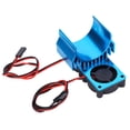 thumbnail image 1 of Disipador de Calor del Motor JadeshayMX RC Ventilador de enfriamiento Doble 540/550 azul, 1 of 5