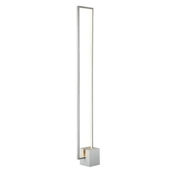 Lite Source Ls-83413 Fantica 56" Tall Integrated Led Column Floor Lamp - Silver