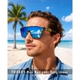 thumbnail image 2 of Gafas de sol FEISEDY B2996 UV400 Camouflage Blue 62mm, 2 of 9