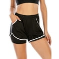 thumbnail image 1 of YouLoveIt Womens Yoga Shorts Women Yoga Bike Shorts High Waist Double Layer Women's Workout Active Shorts Women Yoga Running Sport Shorts Quick Dry, 1 of 8