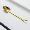 thumbnail image 1 of Agiferg Creative Stainless Steel Shovel Spoon Fork Coffee Spoon Mixing Bar Spoon Dessert Spoon Fork Watermelon Spoon, 1 of 3