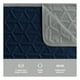 thumbnail image 3 of Protector de Sala 3 Pzas Reversible Pinsonic, Real Textil (Azul Marino - Gris, ch/m/g), 3 of 7