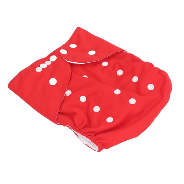 BIMZUC Pañal de Tela Reutilizable Ajustable Lavable Impermeable con Botones a Presión para Niños y Niñas de 3 a 6 Años, Diseño Cómodo 1 Paquete