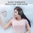 thumbnail image 2 of Hearing Protection Safety Ear Muffs Noise Cancelling Adult Protection for Sleeping Black, 2 of 7