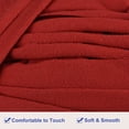 thumbnail image 3 of Elastic Fabric Cloth Yarn, 7oz/ 200g T Shirt Crochet Yarns for DIY Bag Carpet Cushion 2 Rolls, Red, 3 of 6