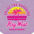 thumbnail image 4 of Inktastic Enjoy the Sunshine Key West Summer Paradise Boys or Girls Baby Bib, 4 of 4