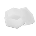 thumbnail image 3 of Monstrate Molde de caja de almacenamiento, molde de silicona para manualidades DIY, moldes de contenedor liso, accesorio de adorno de para Artesanía Hexágono, 3 of 6