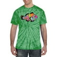 thumbnail image 2 of Wild Bobby, Colorful Neon Nemo Clownfish, Animal Lover, Tie-Dye Tees, Spiral Kelly, Small, 2 of 3