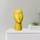 thumbnail image 3 of Jarrones decorativos de rostro . Florero de cerámica de pntas Amarillo Zulema Jarrón de ceramica, 3 of 8