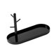 thumbnail image 5 of Bandeja de entrada, elegante soporte para llaves, organizador de joyas y platos para escritorio Soltero negro, 5 of 9