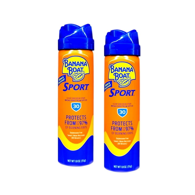 Spray Protector Solar Banana Boat Sport FPS 30 2x53 ml